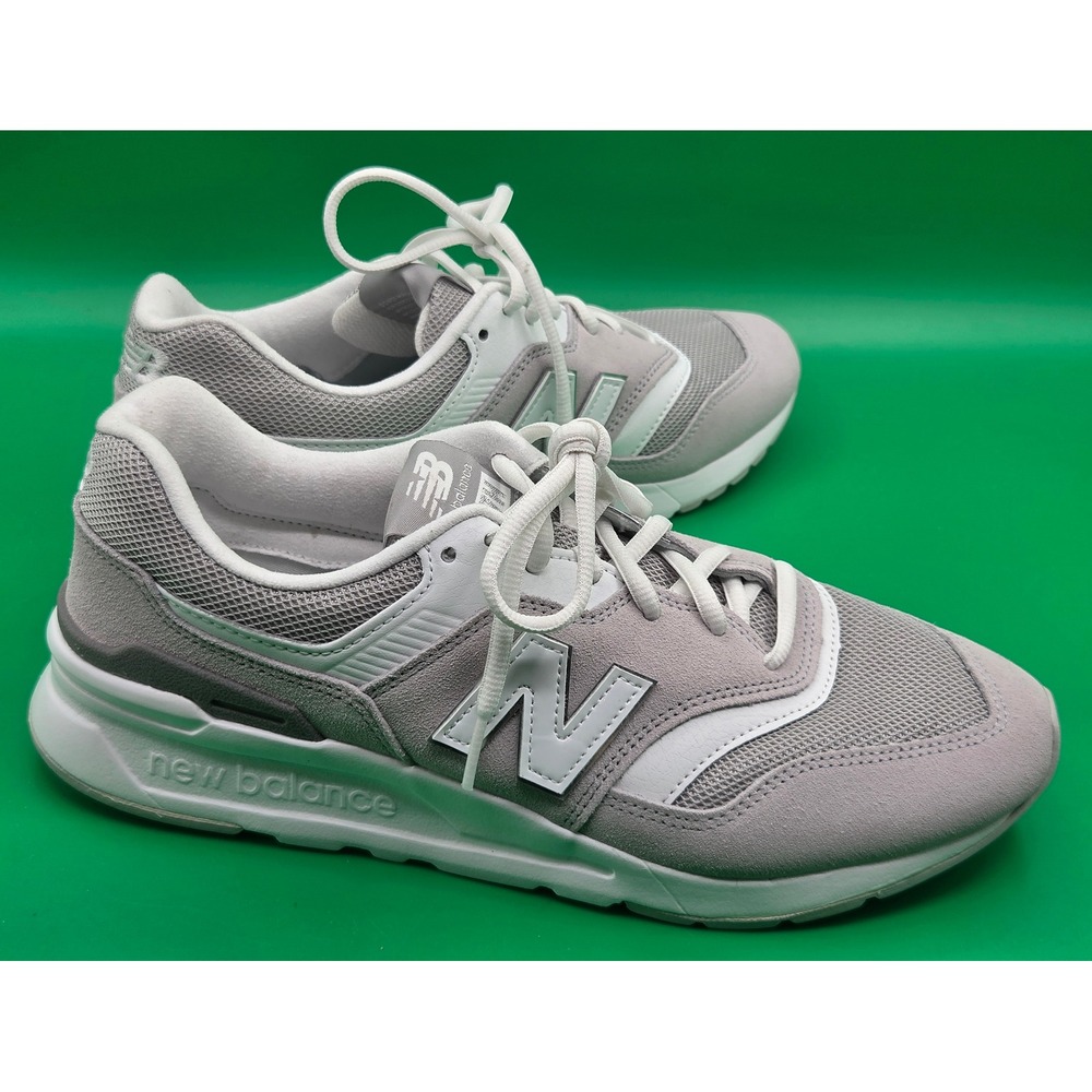 New Balance 997H Rain Cloud White Suede Mesh Sneakers CW997HCR Womens 9.5 Mens 8